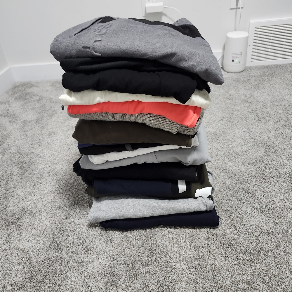 Nike Men's Shirt Collection - Black, White, Gray, Blue